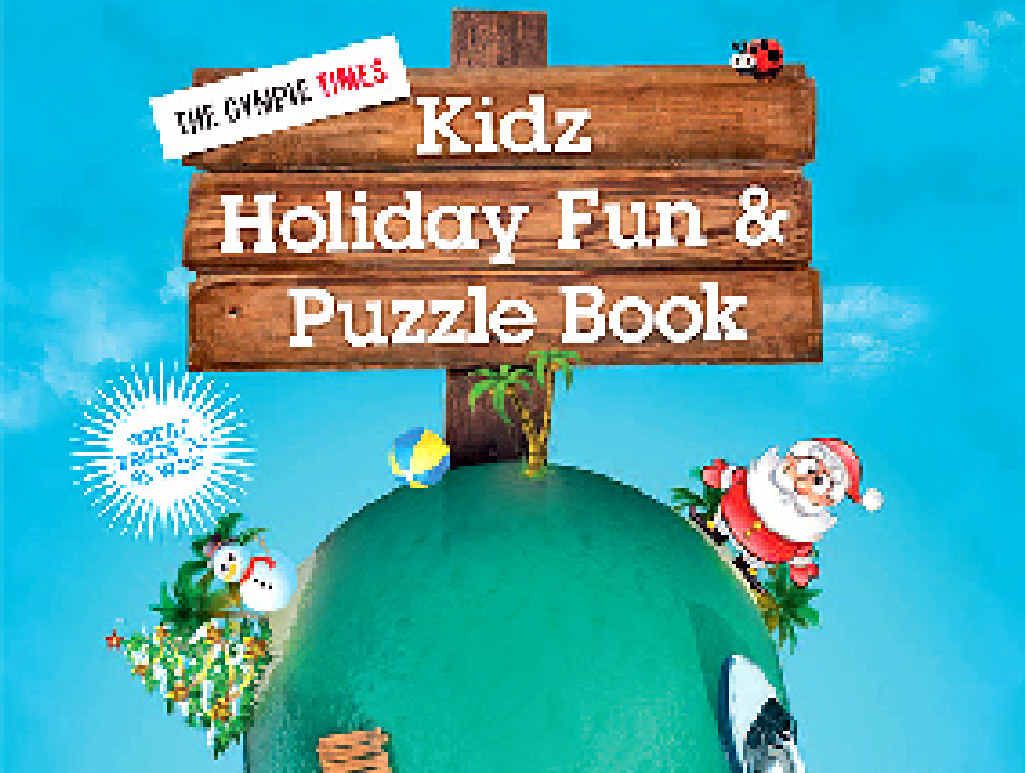 These school holidays will be full of activities thanks to a Holiday Puzzle Book available in The Gympie Times tomorrow. These school holidays will be full of activities thanks to a Holiday Puzzle Book available in The Gympie Times tomorrow.